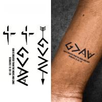 ราคา สติกเกอร์ Temporary Tattoo Boldink Magic Tattoo ต้านทานน้ำได้นานสองสัปดาห์ ออกแบบเรขาคณิตและสมุนไพร Henna ขนาด 8 &amp; 10 ซม. (44011860244)