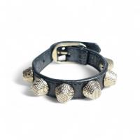 ราคา BALENCIAGA Bracelet Multi Silver Black กำไล balenciaga สีดำอะไหล่เงิน size S (57550180005)