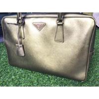 ราคา Prada Handbag Saffiano Leather Metallic (8108951310)