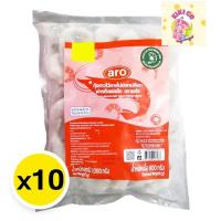 ราคา Aro เอโร่ กุ้งขาวแช่แข็งไม่ปอกเปลือกผ่าหลังไว้หาง (28-35 ตัว) 1 กก. x 10 (ส่งแช่แข็ง) กุ้งขาวแช่เย็น กุ้งผ่าหลัง กุ้งไว้ (25688214597)
