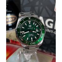 ราคา Tag Heuer Aquaracer Auto Calibre5 Green Dial Ref. WAY201S-0 (29541564799)