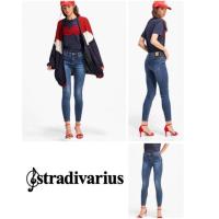 ราคา กางเกงยีนส์ขายาว Stradivarius #แท้ (1109738384)