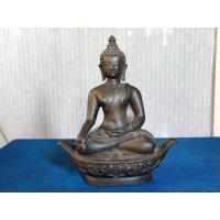 ราคา พระบูชางานพุทธศิลป์ ศิลป์เชียงแสนนั่งเรือ ปางมารวิชัยหน้าตัก5.5นิ้ว สูง10นิ้ว เนื้อทองเหลือง สภาพสวยสมบูรณ์ (23687597237)