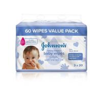 ราคา Johnson's messy times baby wipes จอห์นสัน เมสซี่ ไทม์ เบบี้ ไวพ์ 60แผ่น (17762144463)