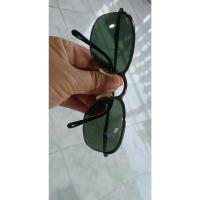 ราคา แว่นกันแดด RaybanW3099 / Made in Italyมือ2️⃣ของแท้ ใครใส่ก็ดูดี /#โลโก้ชัดมากขอบมีร่องรอยตามภาพ/ #แว่นดูใหม่ (28423615065)