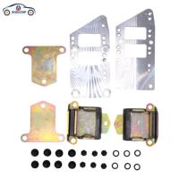 ราคา SI-AT25173 SINOCMP 1Set Mounts Billet Aluminum LS Swap Kit For Small Block Chevy 327 350 383 400 C1 (45454583197)