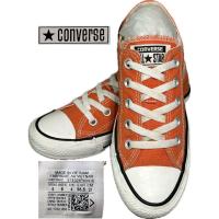 ราคา รองเท้ามือสอง รองเท้าผ้าใบ Converse All Star แท้ เบอร์36.5/23cm สีส้มนิยม (54406743425)