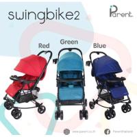 ราคา PARENT | รถเข็นเด็ก Swingbike 2 เข็นได้ 2 ทิศทาง ปรับได้ 3 ระดับ นอน เอน นั่ง เป็นเปลโยกได้ (ประกัน 4 ปี) (22785632545)