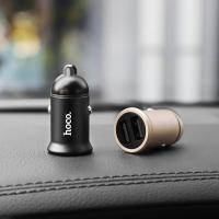 ราคา Hoco Z30 Mini Car Charger 3.1A Fast Charger Dual USB Charging Block (2324528769)
