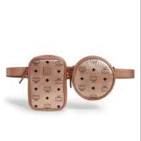 ราคา กระเป๋าคาดเอว คาดอก MCM สี pink gold ใหม่ แท้ จาก king power (4810458806)