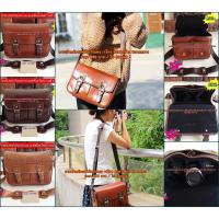 ราคา ลดราคากว่า 20% !!! กระเป๋ากล้องถ่ายรูป กระเป๋ากล้องแฟชั่นสะพายข้างหนังขัดมันแนววินเทจ (9751621009)