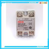 ราคา ร้านแนะนำ Solid State Relay SSR25DD SSR40DD 50Dd 75dd 80dd 60dd 80dd 100dd โซลิดสเตทดีเลย์ (43011683106)