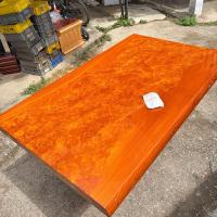 ราคา แผ่นท็อปไม้แผ่นเดียว ขนาด กว้าง 90cm ยาว 151cm หนา 6cm แผ่นนี้เนื้อไม้น่าจะเป็นไม้สน แล้วปิดผิวไม้ปุ่มตกแต่ง (49856535585)