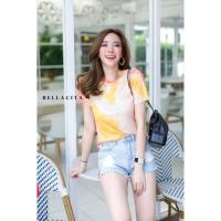 ราคา เสื้อยืดมัดย้อมผ้าบาง Bellacita สีพาสเทล (6084624937)