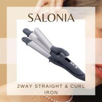 ราคา Salonia 2Way Straight & Curl Iron เครื่องหนีบและม้วน 32mm (23515073210)