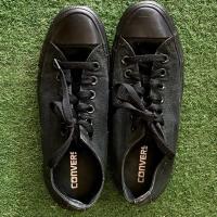 ราคา (used) รองเท้าผ้าใบ converse สีดำล้วน | แท้ ขายถูก สภาพดี (19406605574)