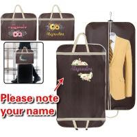 ราคา การปรับแต่งชื่อClothes Cover เสื้อผ้าสีน้ำตาล ผ้าคลุมกันฝุ่น เสื้อสูทซักได้ ชุดสูท ครอบคลุม เสื้อคลุมกันฝุ่น (26389528280)