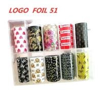 ราคา ฟอยล์ลอกลาย ฟอยล์ติดเล็บ ฟอยล์แต่งเล็บ LOGO FOIL 47 (6942178160)