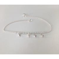 ราคา สร้อยข้อเท้าเงินแท้925 เครื่องประดับเงินแท้ สร้อยข้อเท้า สร้อยเงินแท้ (13996678305)