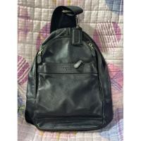 ราคา กระเป๋าคาดอก COACH แท้ สีกรมดำ สภาพดี (23074674476)