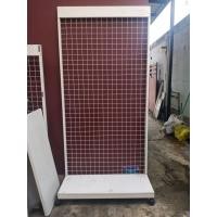 ราคา (มือสอง) ตะแกรงเหล็ก สแตนโชว์สินค้า มีล้อ สีขาว (40418826681)