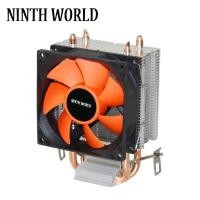 ราคา 2 Heatpipes Cooler TDP 18Dab Super Silent CPU Fan Aluminum Heatsink For LGA 775/1150/1151/1155/1156 754/940 Fm1/2, (25925192553)