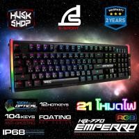 ราคา คีย์บอร์ดเกมมิ่ง RGB SIGNO Mechanical Keyboard Blue Switch E-SPORT KB-770 (Emperro) ประกัน 2ปี (4819063662)