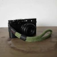 ราคา Cotton Camera Wrist Strap Quick Release Hand Belt for Fuji X100 Gr3 Nikon DSLR Mirrorless Camera Rope SLR (29369537103)