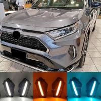 ราคา เหมาะสำหรับ Toyota 19-22 Rav4ไฟวิ่งกลางวัน Rav4ใหม่ไฟตัดหมอกหน้า LED ไฟวิ่งกลางวันพวงมาลัย (27186200343)