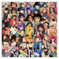 ราคา 10/30/50PCS Fashion Girl Cartoon Stickers Sexy Girl Sticker Graffiti DIY Luggage Laptop Phone Guitar Bike Skateboard Dec (48155635117)