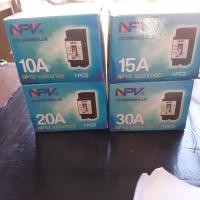 ราคา เบรกเกอร์หรือสวิทซ์ตัดไฟอัตโนมัติ NPV เบรกเกอร์ 10A,15A,20A,30A SAFETY BREAKER​ (13269292455)