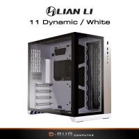 ราคา Lian Li O11 Dynamic Mid Tower Case fits E-ATX with Tempered Glass White (PC-O11DW) (26870061440)