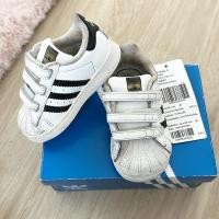 ราคา รองเท้าเด็ก adidas superstar ของแท้ 100% สภาพดี size 4K (22211565594)