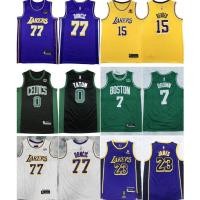 ราคา Basketball Jersey เสื้อบาส sw Laker | Boston เหมาะเล่นบาส เล่นกีฬา แฟชั่น (53952280458)