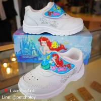 ราคา [CX400] Catcha by S.C.S รองเท้าพละ สีขาว Size 25-31 คาแรคเตอร์เจ้าหญิงแอเรียล สุดน่ารัก (1828084206)