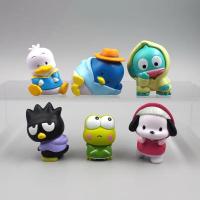 ราคา 6pcs/set Sanrio Figure Anime Kawaii Pochacco Hangyodon Action Model Collection Gifts Toys For Children (41651962356)