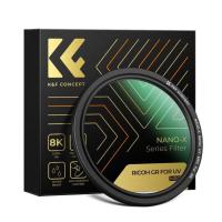 ราคา K&F Concept เลนส์ Ricoh ชุดกรอง Mcuv พร้อมพวงกุญแจ *1 สติ๊กเกอร์กาว 3 ม. *2 สายเบ็ด *1 ผ้าทําความสะอาดสูญญากาศ *3 สําหรับรุ่น Ricoh GR, Nano-X (42400932428)