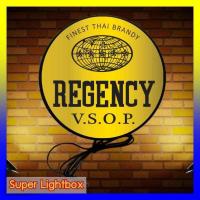 ราคา Regency รีเจนซี่ ป้ายร้านเหล้า ป้ายไฟตกแต่ง ป้ายไฟled ป้ายไฟแขวนผนัง ด้านเดียว หน้าเรียบ ขนาด30-40ซม. พร้อมส่ง (18106914276)