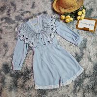 ราคา ส่งต่อชุดจั๊มสูทเชอรี่สีฟ้าขาสั้น ป้ายprony ชุดเซ็ทงานป้าย เสื้อผ้ามือสอง ชุดใส่เที่ยวคาเฟ่ใส่ถ่ายรูป สไตล์วินเทจ 2hands (26653255616)