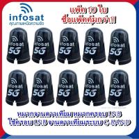 ราคา หมวกครอบ LNB-5G สำหรับจาน C-Band Infosat (แพ็ค 10 ใบ) (ใช้งานได้กับจานดาวเทียมทุกยี่ห้อ) (21174439763)