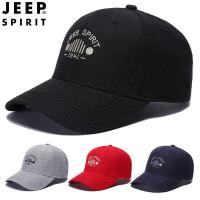 ราคา ❤ JEEP SPIRIT หมวกเบสบอลลำลองสำหรับผู้ชาย,หมวกแก๊ปผู้ชายเล่นกีฬากลางแจ้งแบบใหม่ (43907464604)