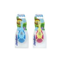 ราคา Jordan Step 1 Extra Soft Toothbrush จอร์แดน เสต็ป 1 แปรงสีฟันสำหรับเด็กอายุ 0-2 ปี คละสี (6289681131)