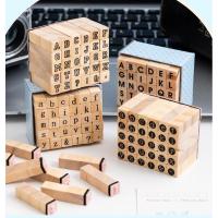 ราคา S0132 ตรายางตัวอักษร Alphabet Rubber Stamp กล่อง 30 ชิ้น DIY ตัวปั๊มภาษาอังกฤษ พิมพ์ใหญ่/พิมพ์เล็ก (48555289982)