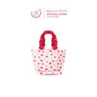 ราคา FLASH SALE (สินค้ามีตำหนิ) Maison De FLEUR - XOXO Collection Frill Handle Tote Bag [Limited Edition] (29912339646)