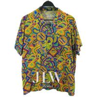 ราคา เสื้อฮาวาย ลายเส้นสายรุ้ง เหลือง (25416532113)
