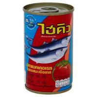 ราคา พร้อมส่ง!! ไฮคิว ปลาแมคเคอเรลในซอสมะเขือเทศ 155กรัม Hi-Q Mackerel in Tomato Sauce 155 grams (7565151891)