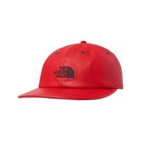 ราคา Supreme x The North Face Leather 6-Panel Hat Red Unused (57806371945)