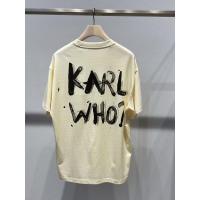 ราคา Karl Lagerfeld เสื้อยืดแขนสั้นผู้ชายฤดูใบไม้ผลิฤดูร้อน M22C1706999|M22C1706106 (54403575025)