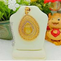 ราคา C065 จี้ไหมทองทรงหยดน้ำ จี้เพชร จี้แฟชั่น จี้เล็ก งาน CZ แท้ (23946175960)