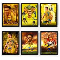 ราคา Ronaldo Al Nasr โต๊ะเขียนหนังสือภาพวาดผนังห้องนอนตกแต่งสํานักงาน (พร้อมกรอบ + ขาตั้ง) (47956537970)